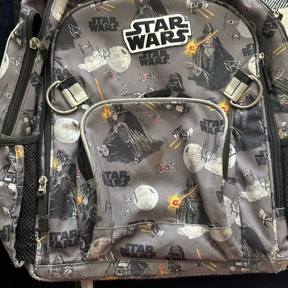 Pottery Barn Kids Star Wars Baxkpack large dark side